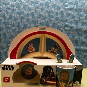 Star Wars five piece bamboo fiber dinnerware set